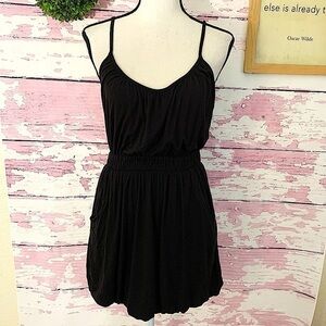 TWENTY ONE Black Spaghetti Strap Dress Small